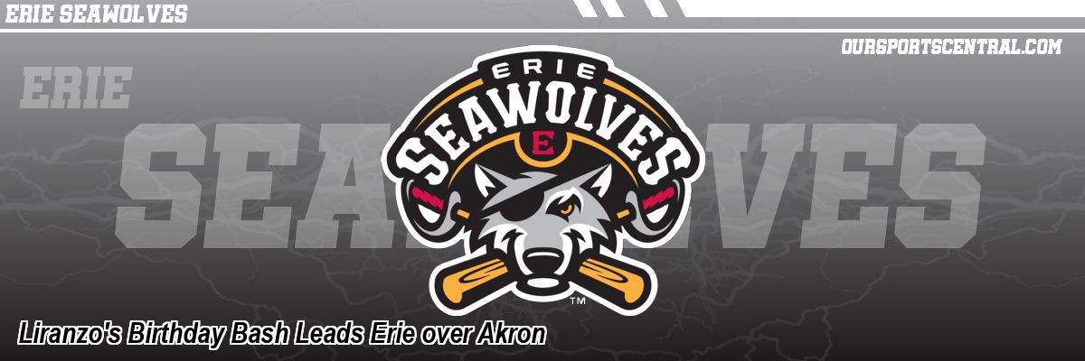 Liranzo's Birthday Bash Leads Erie over Akron