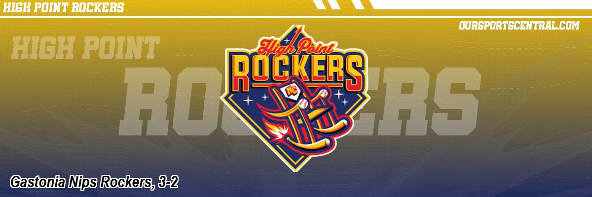 Gastonia Nips Rockers, 3-2