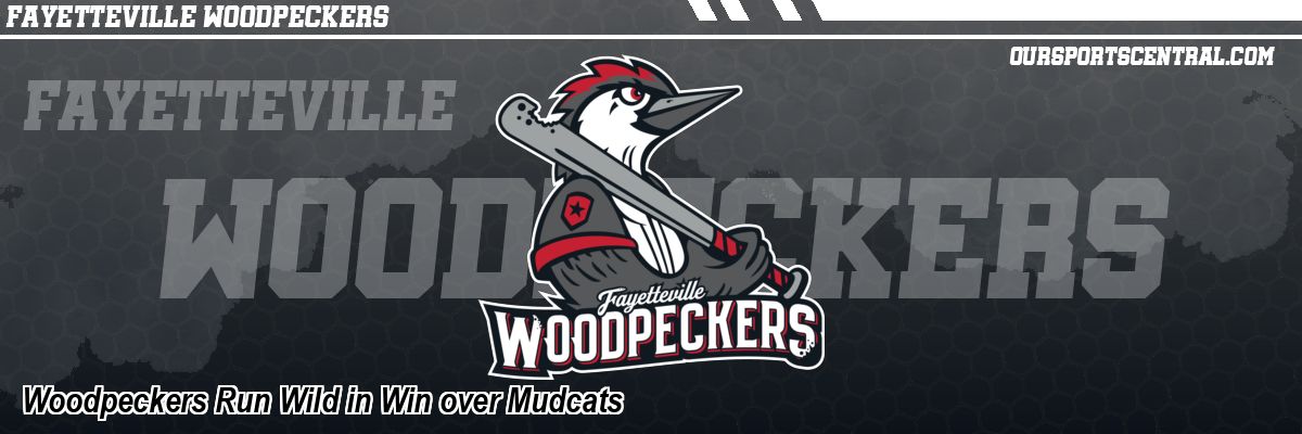 Woodpeckers Run Wild in Win over Mudcats