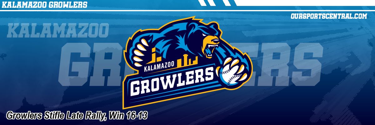 Growlers Stifle Late Rally, Win 16-13