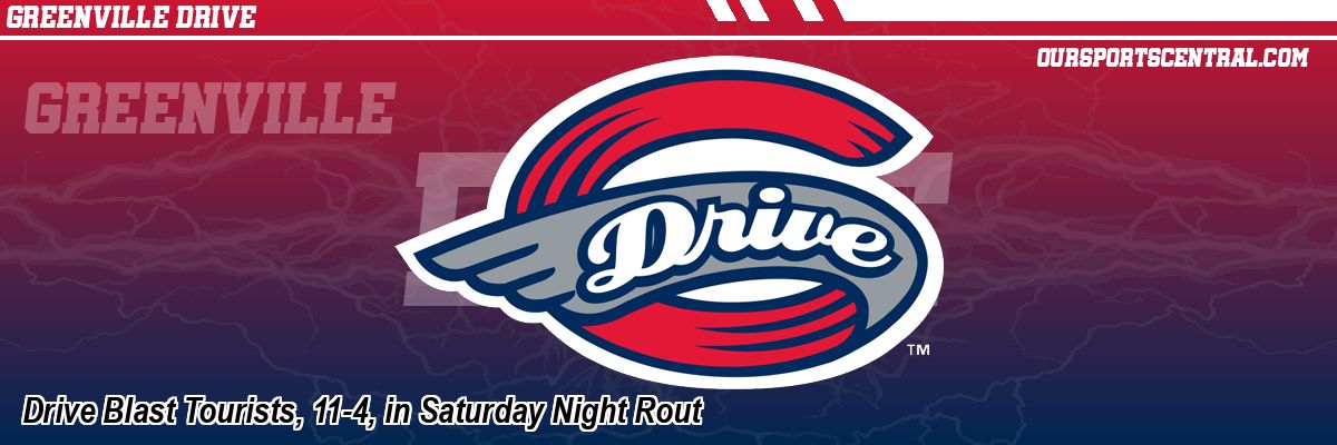 Drive Blast Tourists, 11-4, in Saturday Night Rout