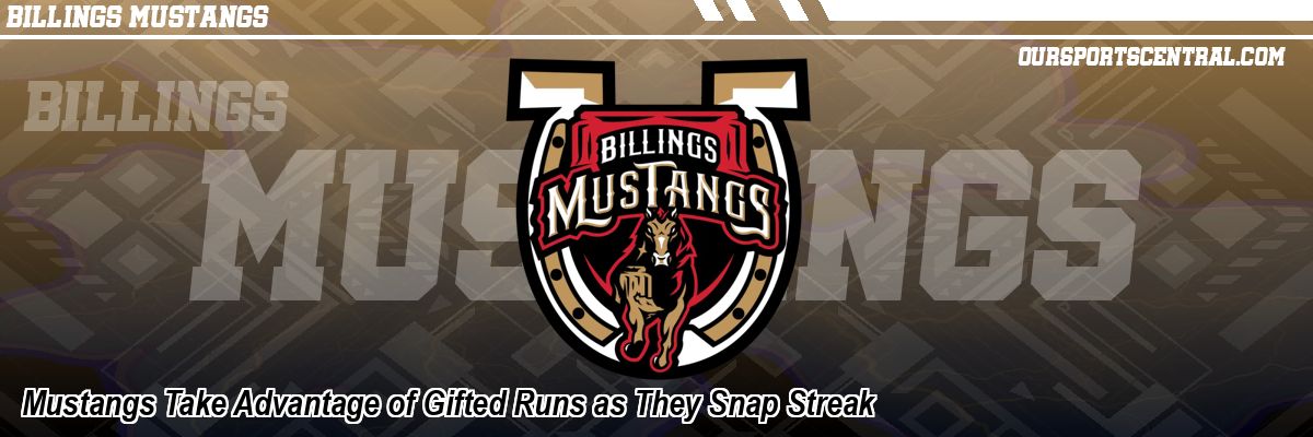 Mustangs Take Advantage of Gifted Runs as They Snap Streak