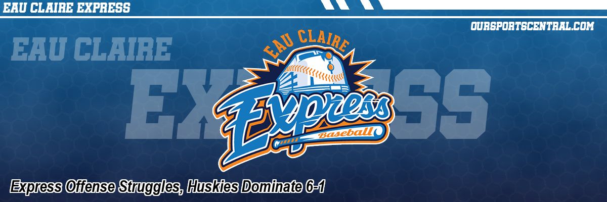 Express Offense Struggles, Huskies Dominate 6-1