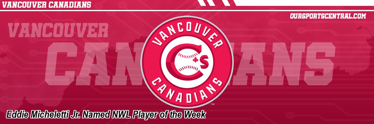 Eddie Micheletti Jr. Named NWL Player of the Week