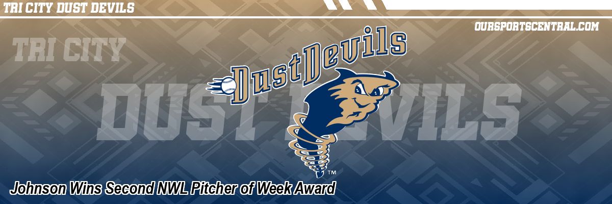 Johnson Wins Second NWL Pitcher of Week Award
