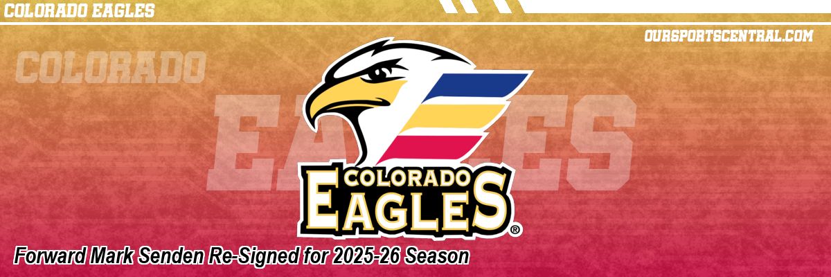 Forward Mark Senden Re-Signed for 2025-26 Season