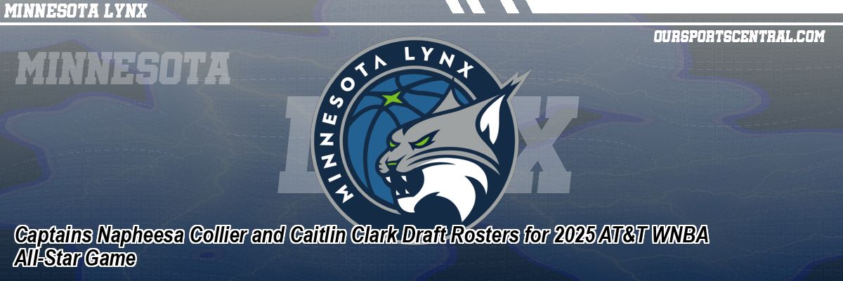 Captains Napheesa Collier and Caitlin Clark Draft Rosters for 2025 AT&T WNBA All-Star Game