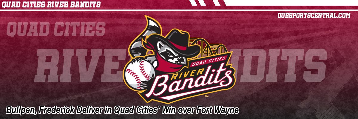 Bullpen, Frederick Deliver in Quad Cities' Win over Fort Wayne