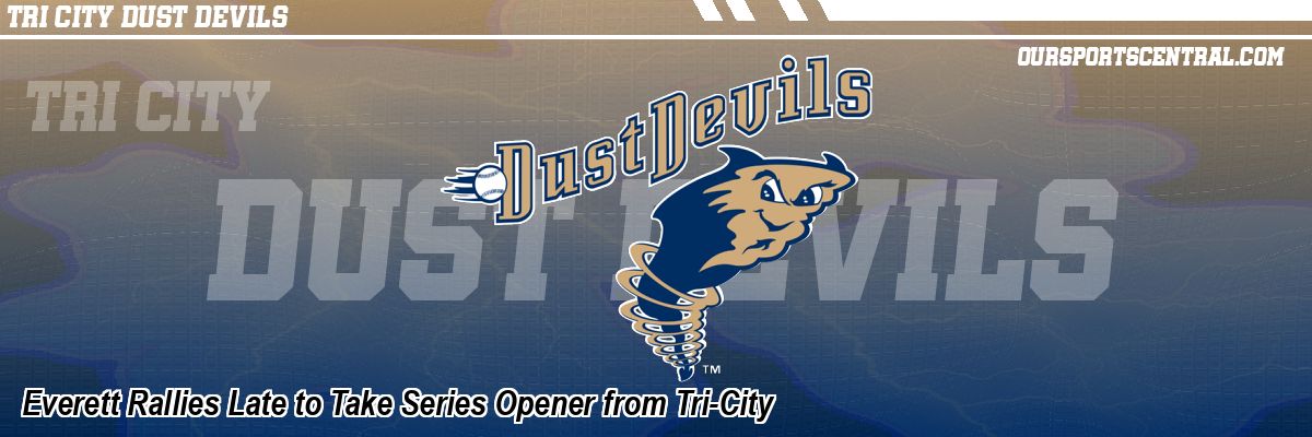Everett Rallies Late to Take Series Opener from Tri-City