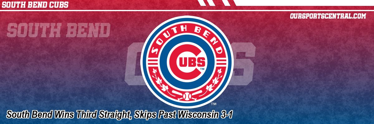 South Bend Wins Third Straight, Skips Past Wisconsin 3-1