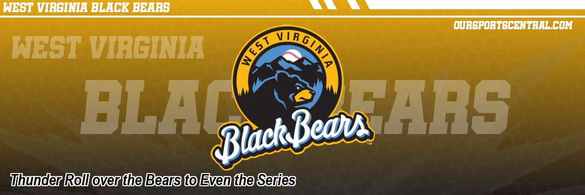Thunder Roll over the Bears to Even the Series