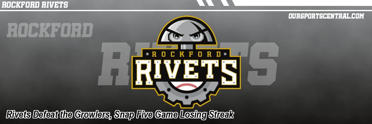 Rivets Defeat the Growlers, Snap Five Game Losing Streak