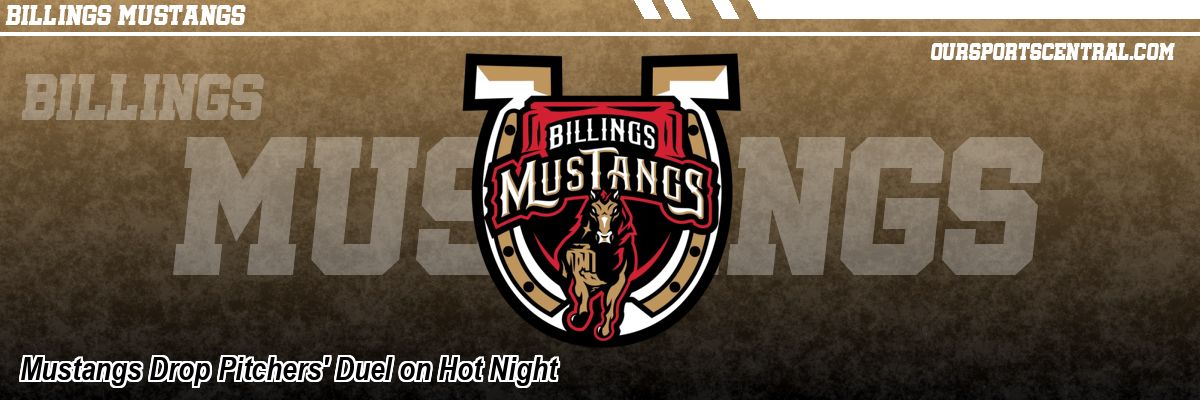 Mustangs Drop Pitchers' Duel on Hot Night