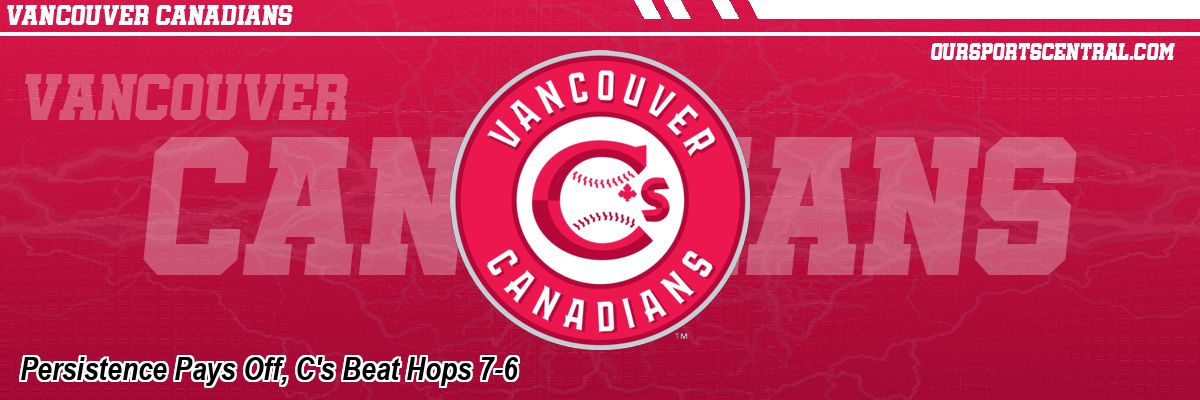 Persistence Pays Off, C's Beat Hops 7-6