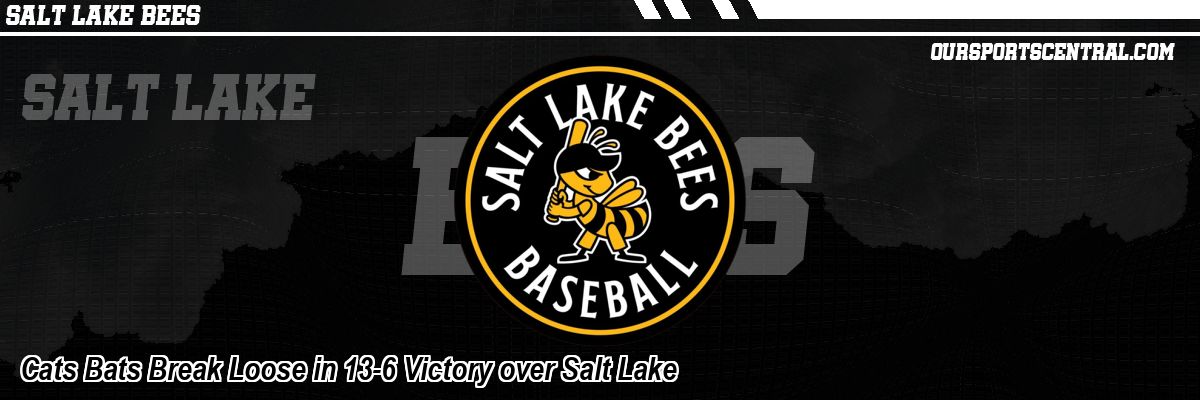 Cats Bats Break Loose in 13-6 Victory over Salt Lake