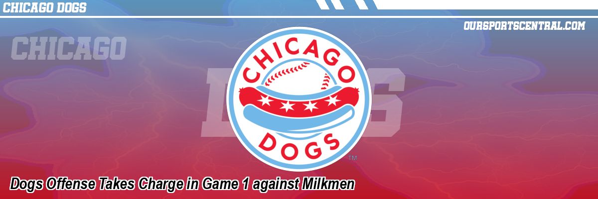 Dogs Offense Takes Charge in Game 1 against Milkmen