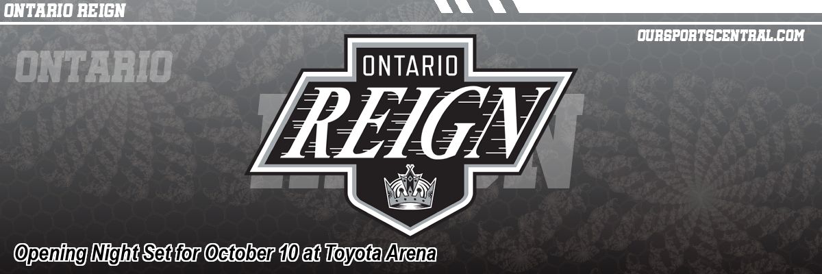 Opening Night Set for October 10 at Toyota Arena