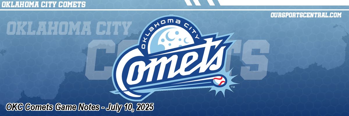 OKC Comets Game Notes - July 10, 2025