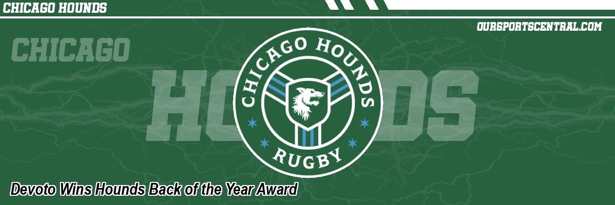 Devoto Wins Hounds Back of the Year Award