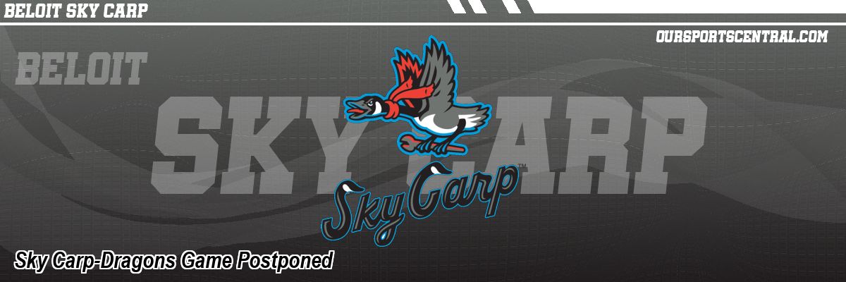 Sky Carp-Dragons Game Postponed