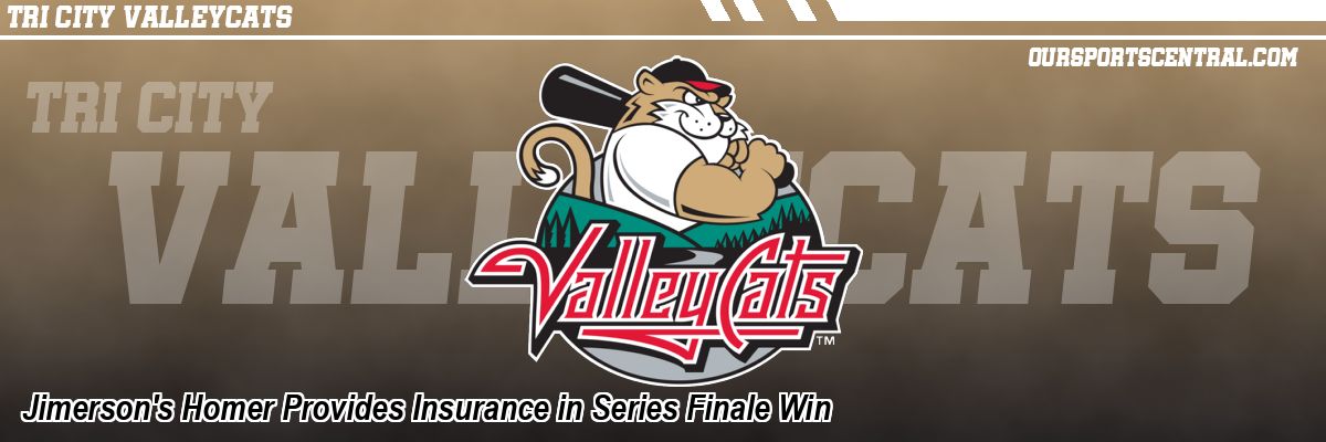 Jimerson's Homer Provides Insurance in Series Finale Win