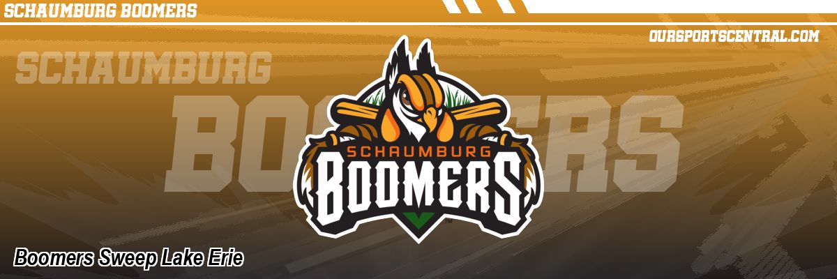 Boomers Sweep Lake Erie
