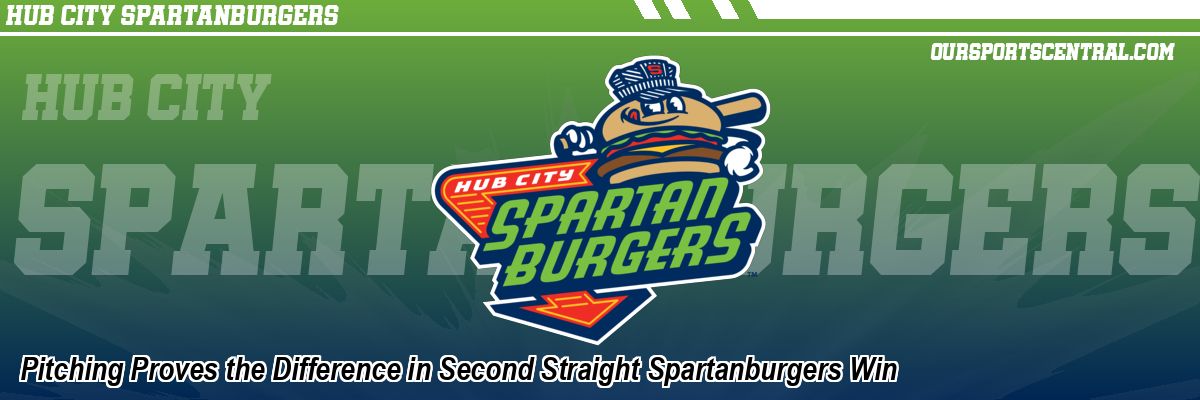 Pitching Proves the Difference in Second Straight Spartanburgers Win