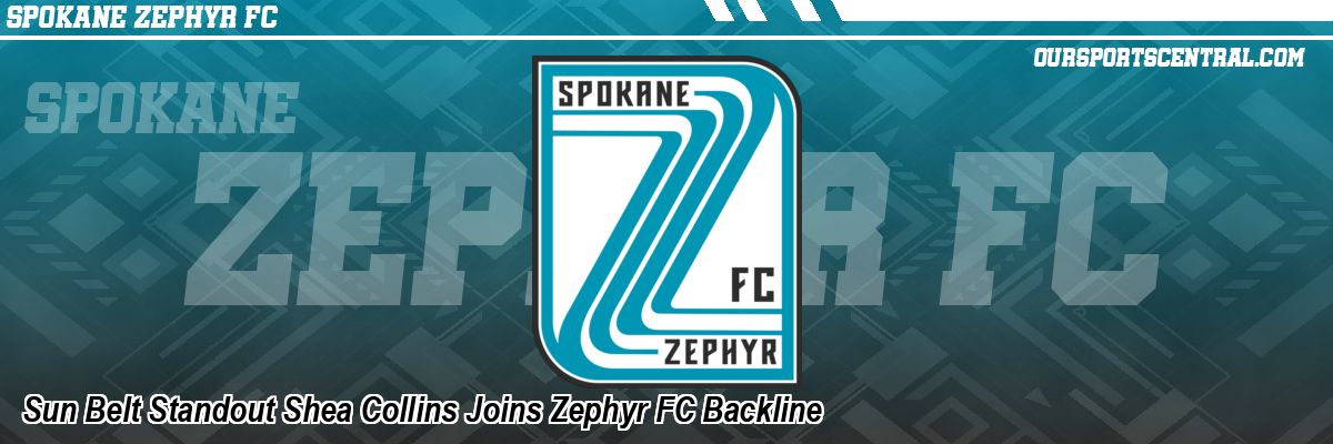 Sun Belt Standout Shea Collins Joins Zephyr FC Backline
