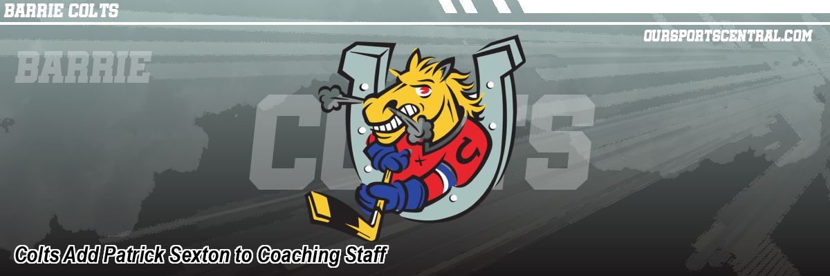 Colts Add Patrick Sexton to Coaching Staff