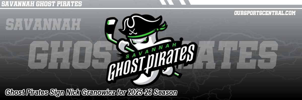 Ghost Pirates Sign Nick Granowicz for 2025-26 Season