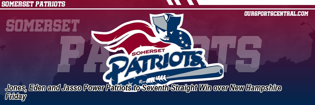 Jones, Eden and Jasso Power Patriots to Seventh-Straight Win over New Hampshire Friday