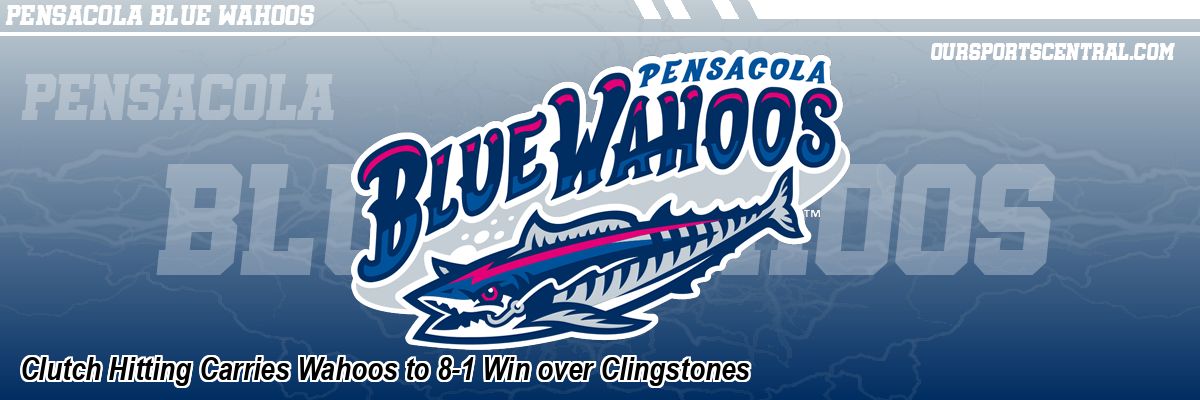 Clutch Hitting Carries Wahoos to 8-1 Win over Clingstones