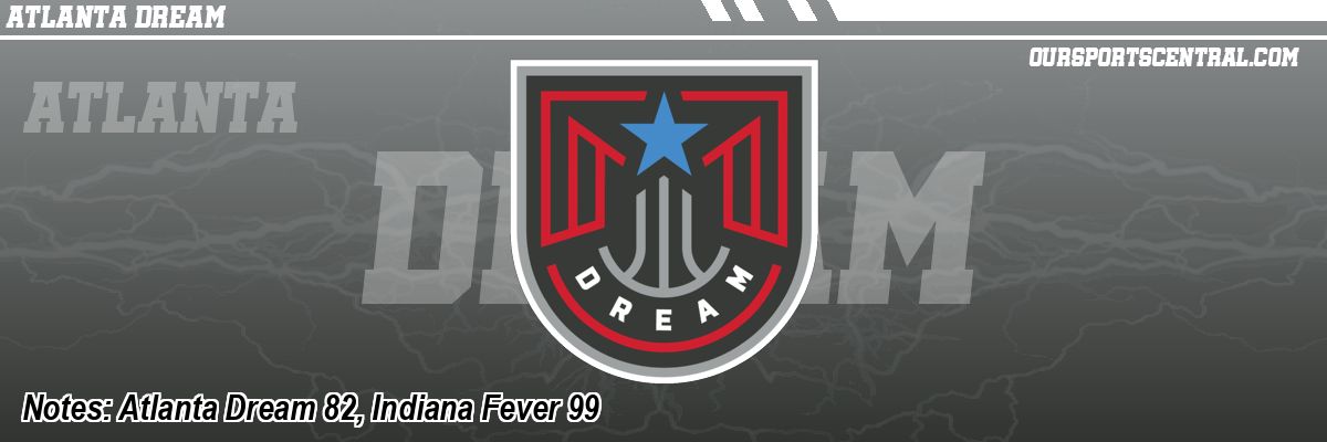 Notes: Atlanta Dream 82, Indiana Fever 99