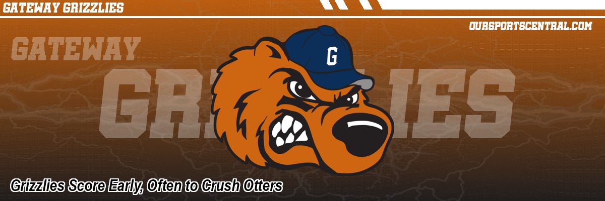 Grizzlies Score Early, Often to Crush Otters