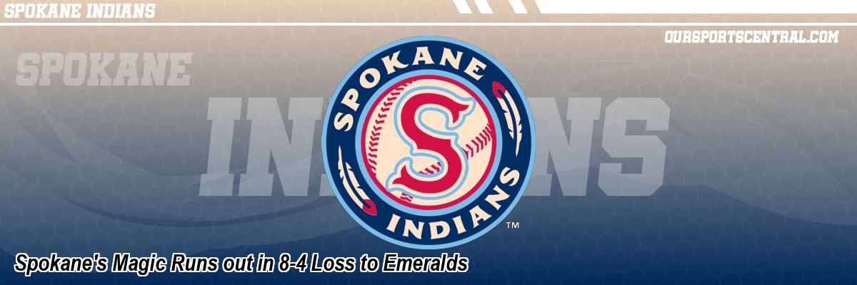 Spokane's Magic Runs out in 8-4 Loss to Emeralds