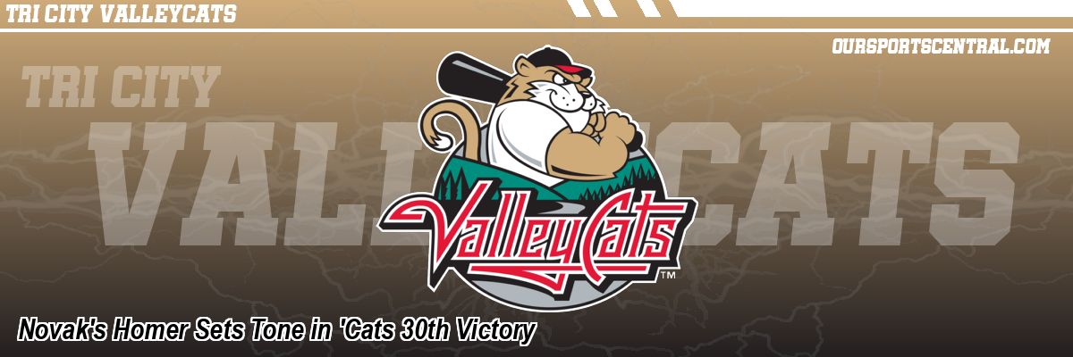 Novak's Homer Sets Tone in 'Cats 30th Victory