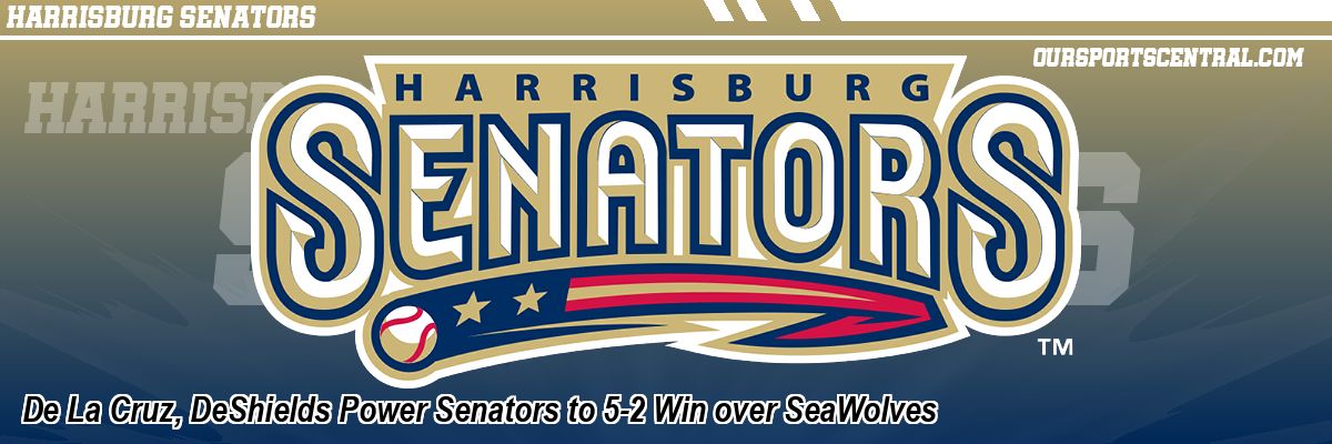 De La Cruz, DeShields Power Senators to 5-2 Win over SeaWolves