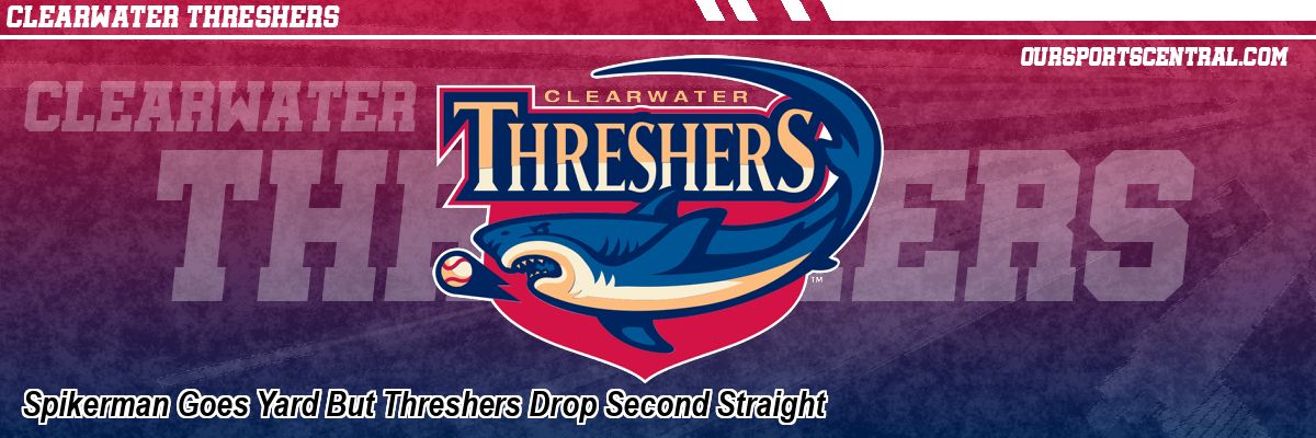 Spikerman Goes Yard But Threshers Drop Second Straight