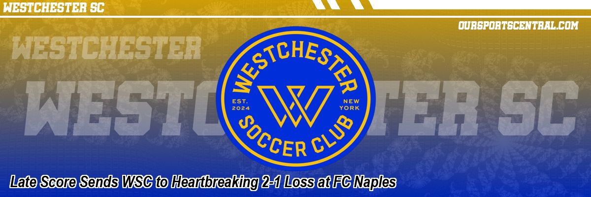 Late Score Sends WSC to Heartbreaking 2-1 Loss at FC Naples