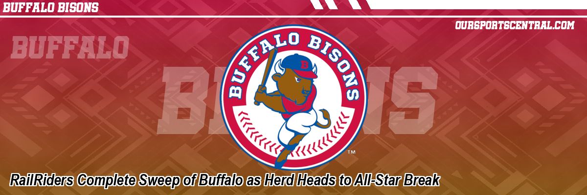 RailRiders Complete Sweep of Buffalo as Herd Heads to All-Star Break