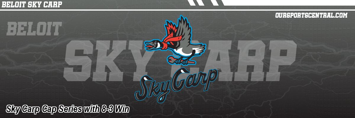 Sky Carp Cap Series with 8-3 Win
