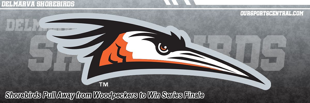 Shorebirds Pull Away from Woodpeckers to Win Series Finale