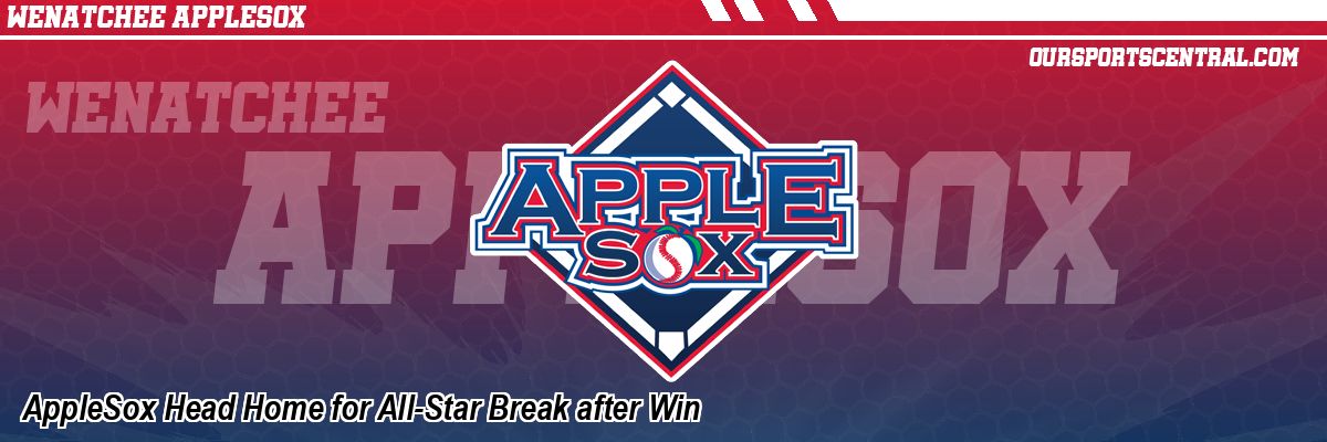 AppleSox Head Home for All-Star Break after Win