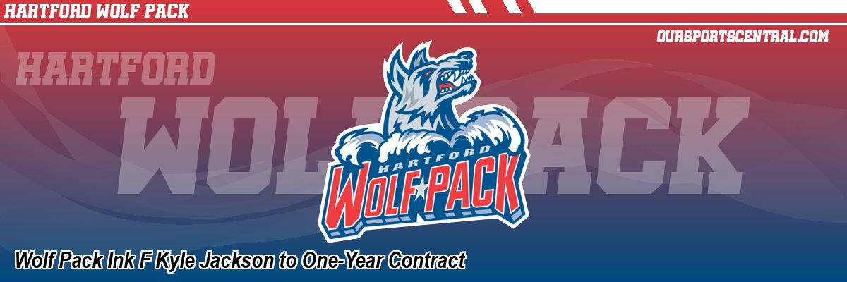 Wolf Pack Ink F Kyle Jackson to One-Year Contract