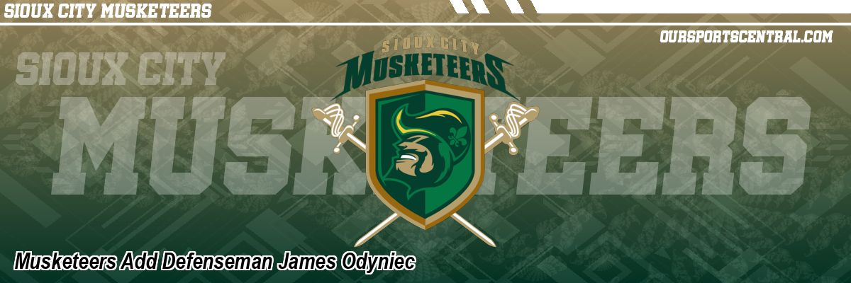 Musketeers Add Defenseman James Odyniec