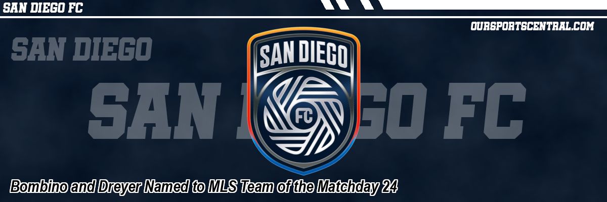 Bombino and Dreyer Named to MLS Team of the Matchday 24