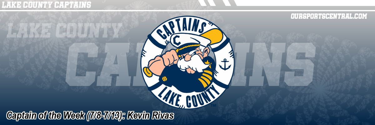 Captain of the Week (7/8-7/13): Kevin Rivas