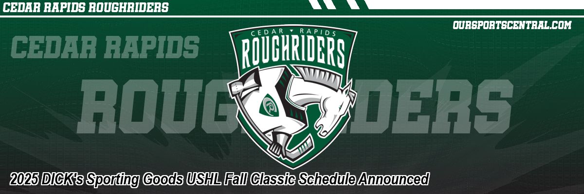 2025 DICK's Sporting Goods USHL Fall Classic Schedule Announced