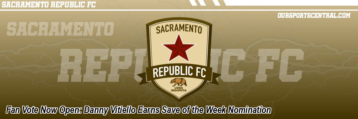Fan Vote Now Open: Danny Vitiello Earns Save of the Week Nomination
