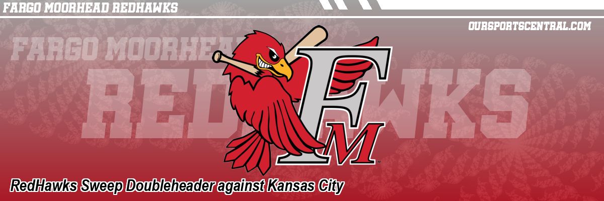 RedHawks Sweep Doubleheader against Kansas City